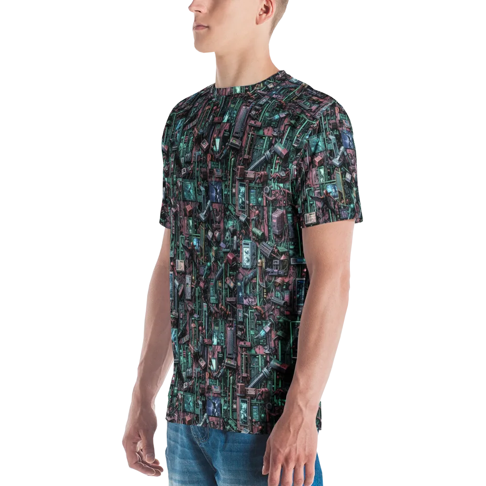 Circuit Coven on Men's Crew Neck T-Shirt — Left