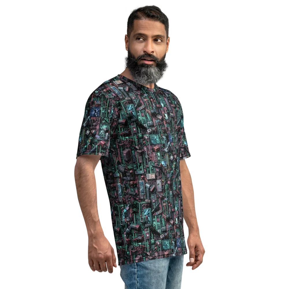 Circuit Coven on Men's Crew Neck T-Shirt — Right