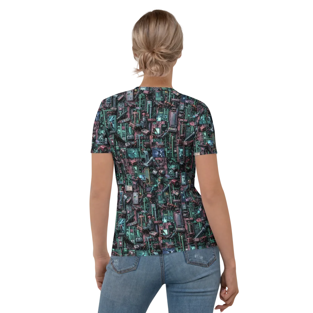 Circuit Coven on Women's Crew Neck T-Shirt — Back