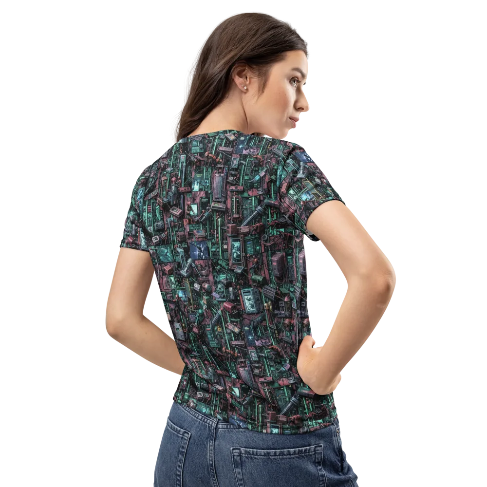 Circuit Coven on Women's Crew Neck T-Shirt — Back
