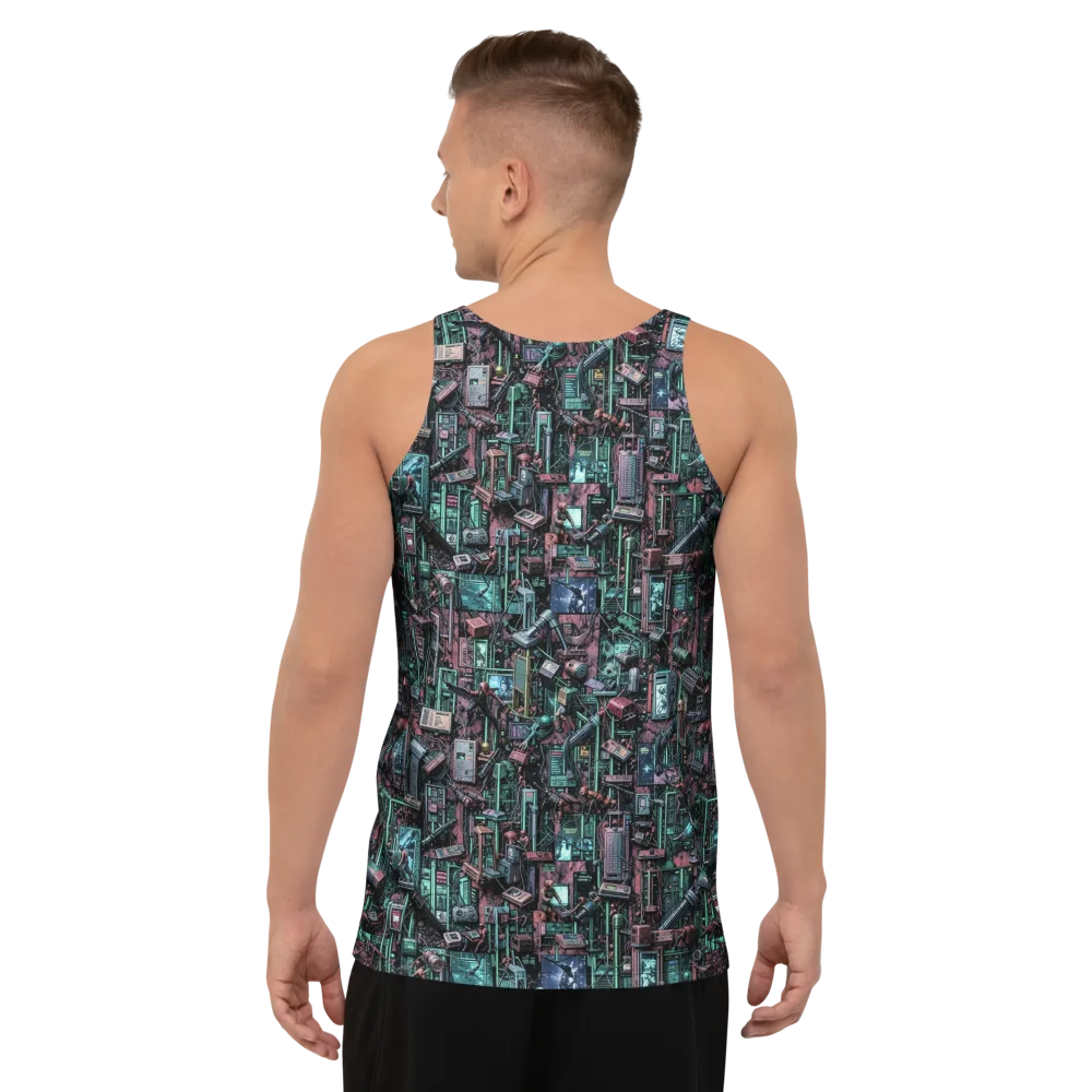 Circuit Coven on Men's Tank Top — Back