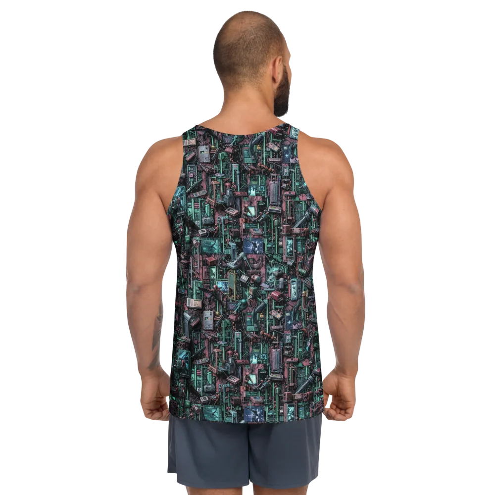 Circuit Coven on Men's Tank Top — Back