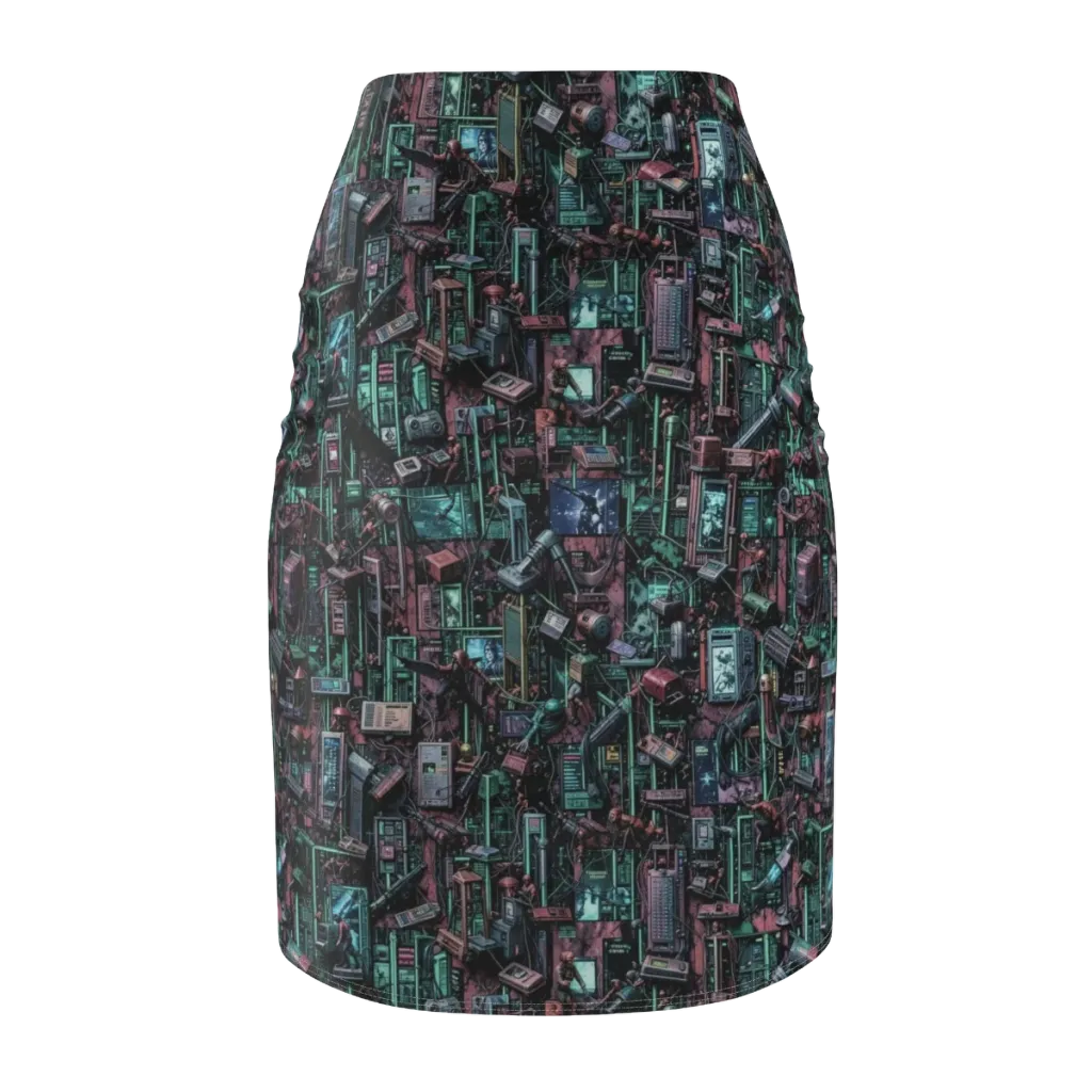 Circuit Coven on Pencil Skirt — Back