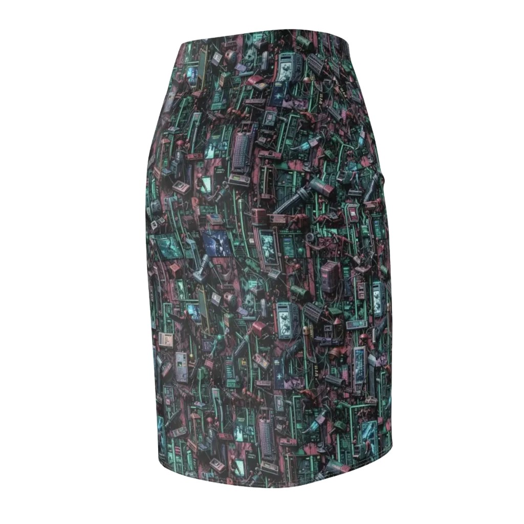 Circuit Coven on Pencil Skirt — Back Side