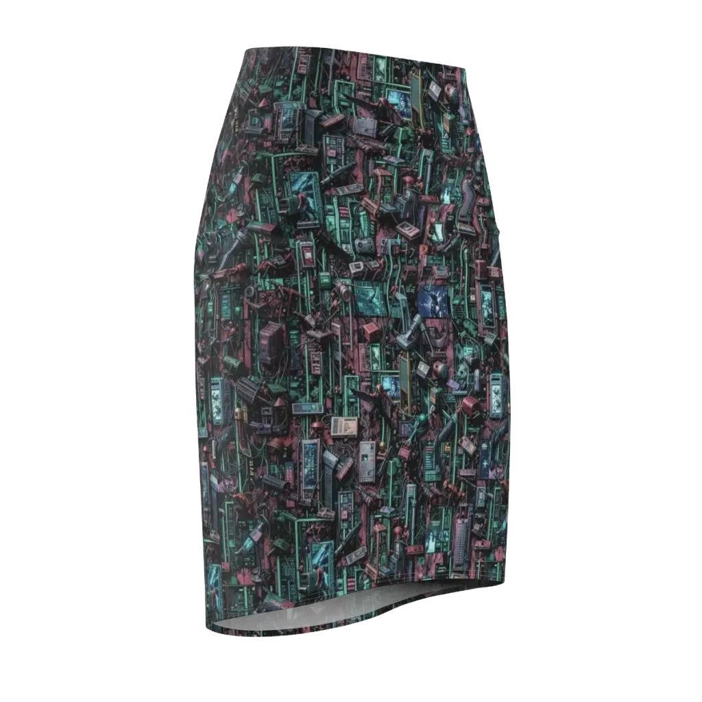 Circuit Coven on Pencil Skirt — Front Side
