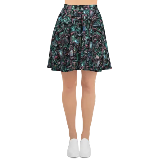 Circuit Coven on a Skater Skirt