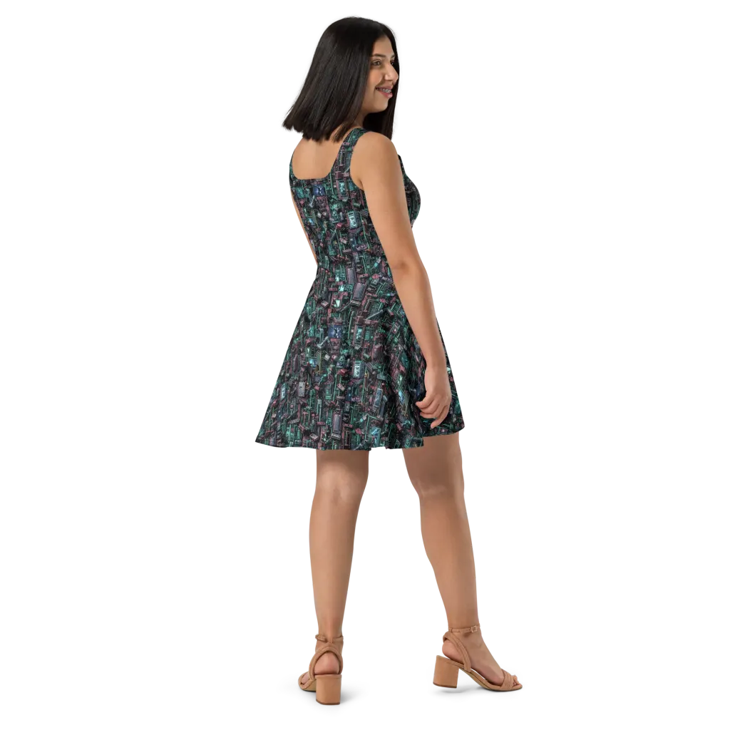 Circuit Coven on Skater Dress — Right