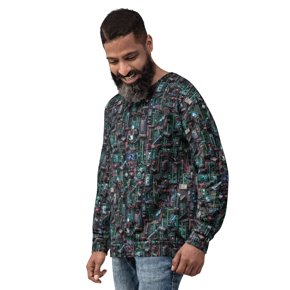 Circuit Coven on Sweatshirt — Left Front