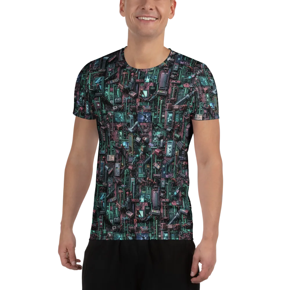 Circuit Coven on Men's Athletic T-Shirt — Front