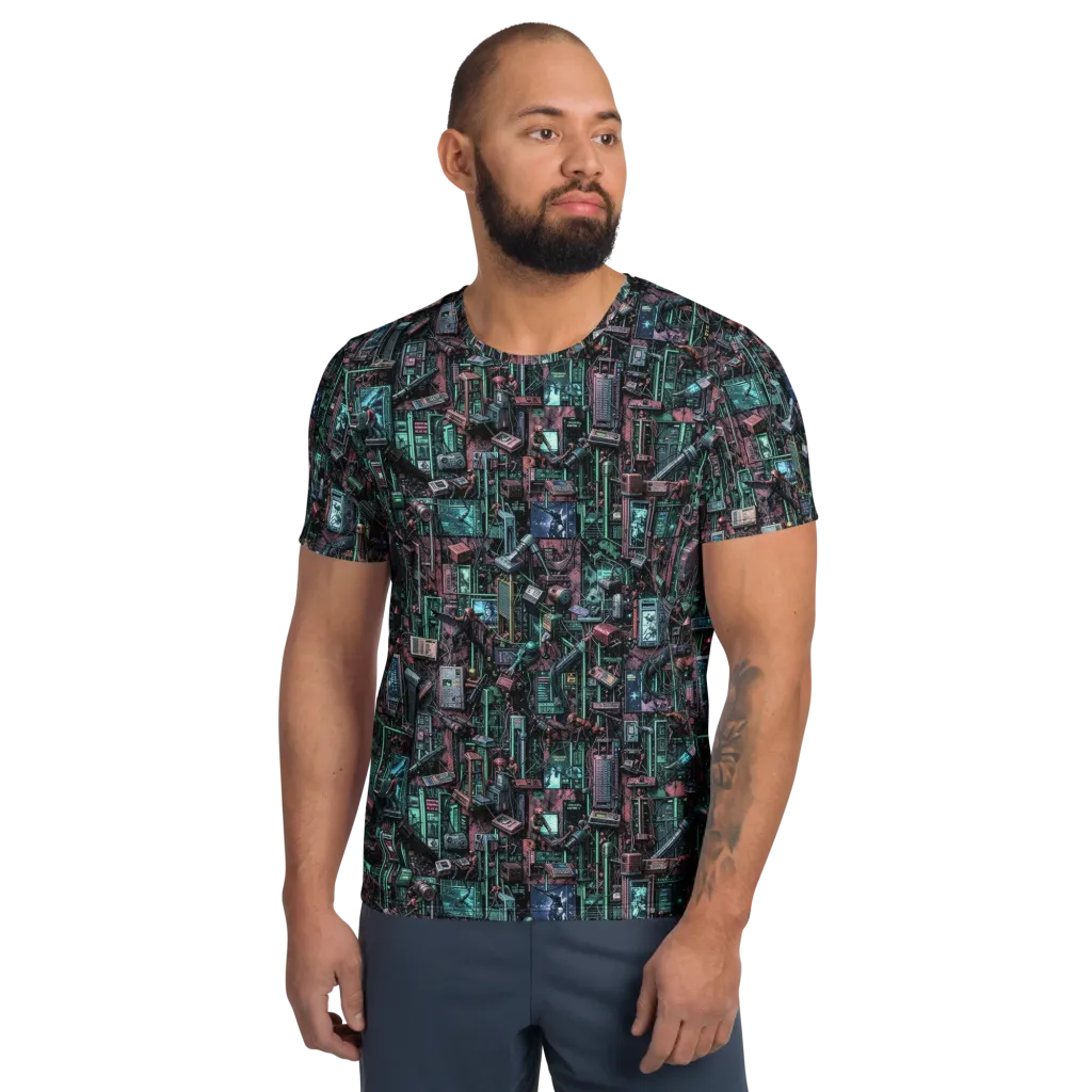 Circuit Coven on Men's Athletic T-Shirt — Front