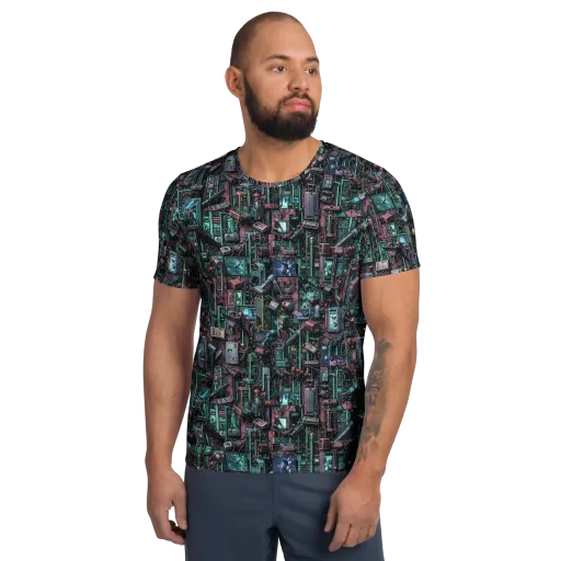 Circuit Coven on a Men's Athletic T-Shirt