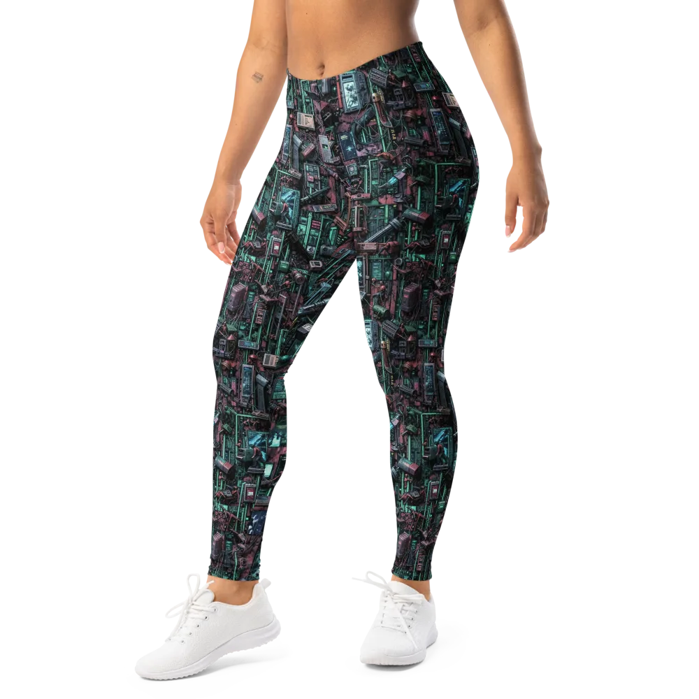 Circuit Coven on Leggings — Left Front