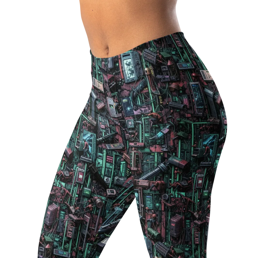 Circuit Coven on Leggings — Left Front
