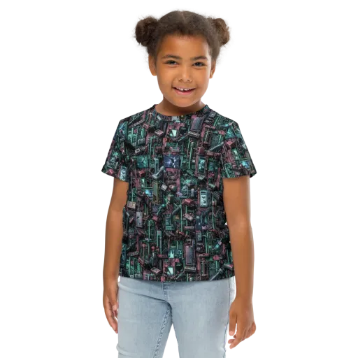 Circuit Coven on a Kids Crew Neck T-Shirt