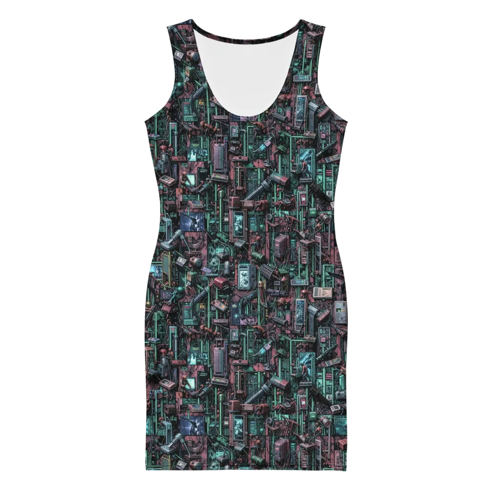 Circuit Coven on Bodycon Dress — Front