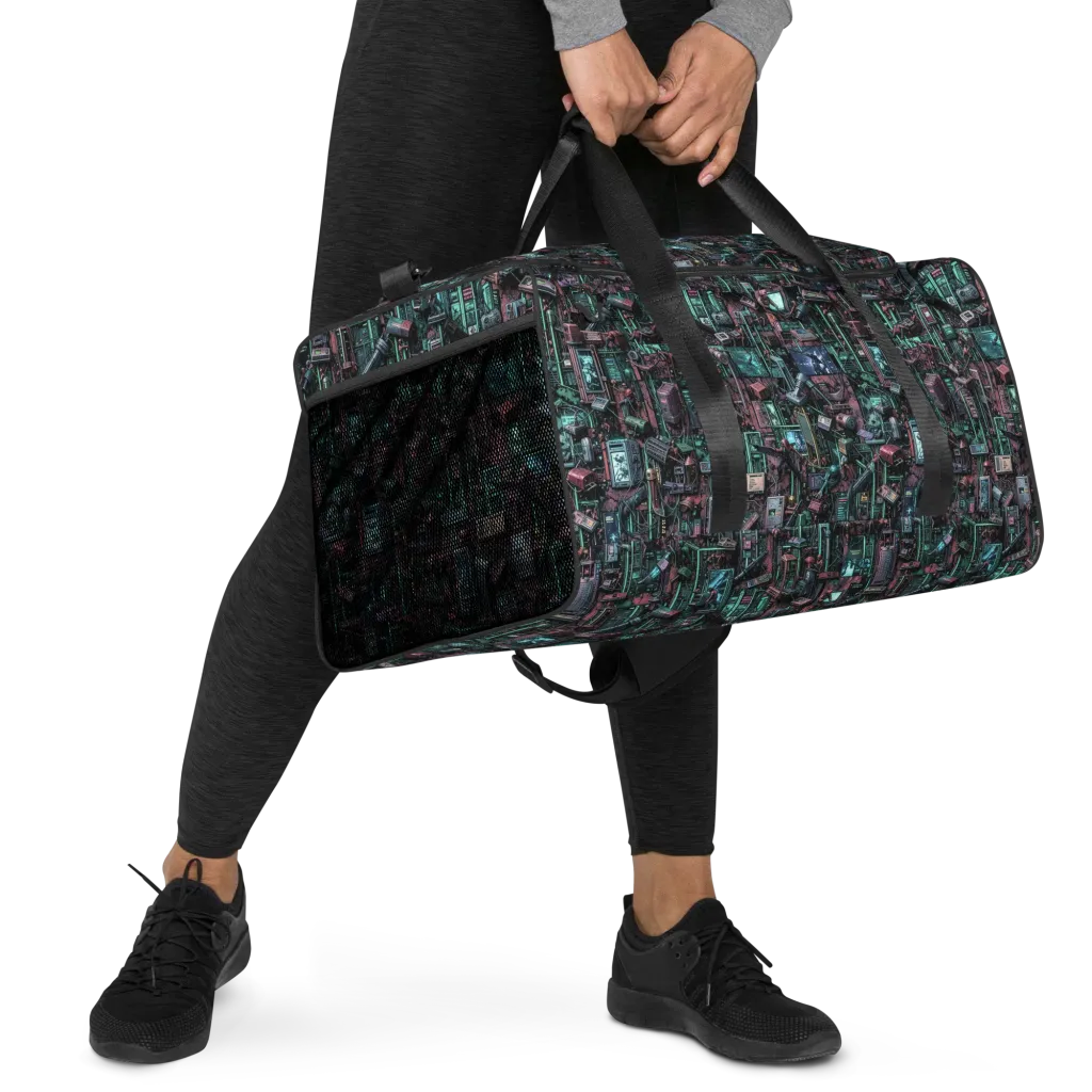 Circuit Coven on Duffle Bag — Right Front