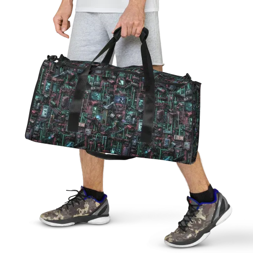 Circuit Coven on a Duffle Bag