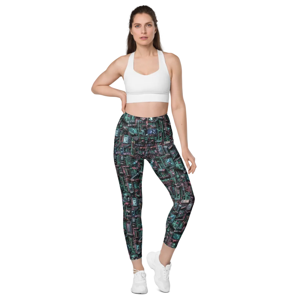 Circuit Coven on Leggings with Pockets — Front