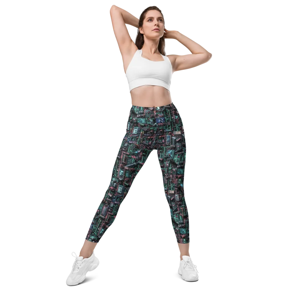 Circuit Coven on Leggings with Pockets — Front