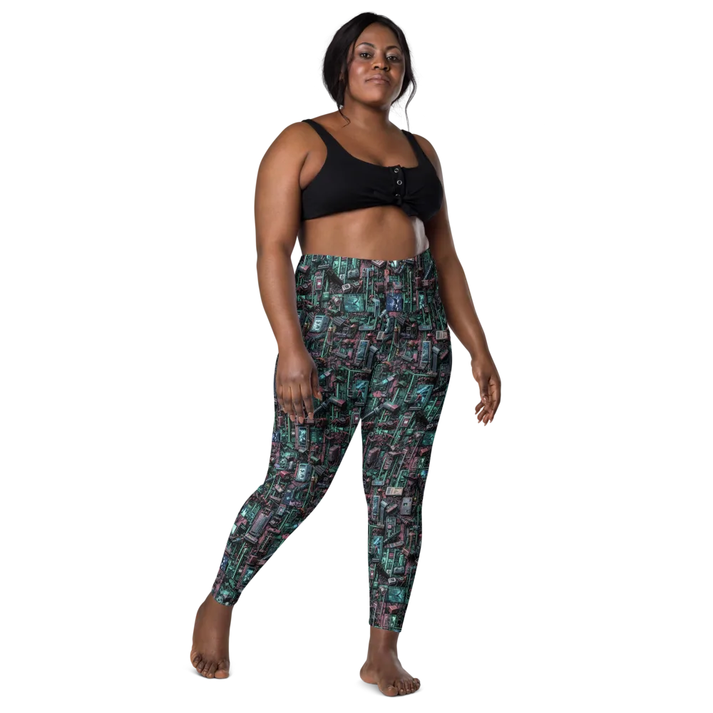 Circuit Coven on Leggings with Pockets — Front