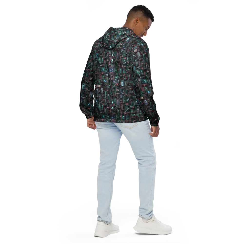 Circuit Coven on Men's Windbreaker — Back