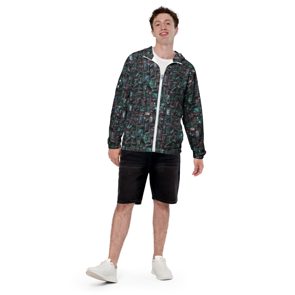 Circuit Coven on Men's Windbreaker — Front