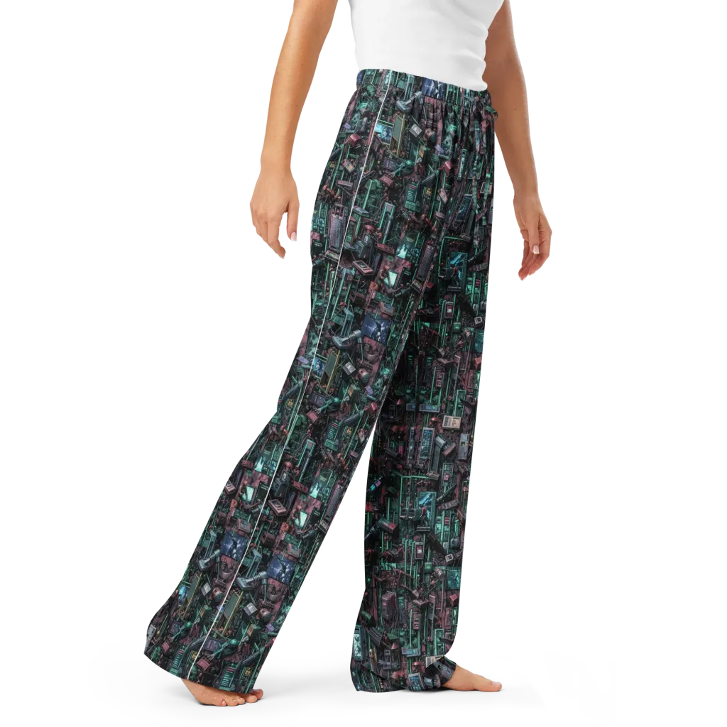 Circuit Coven on Women's Pajama Pants — Right Front
