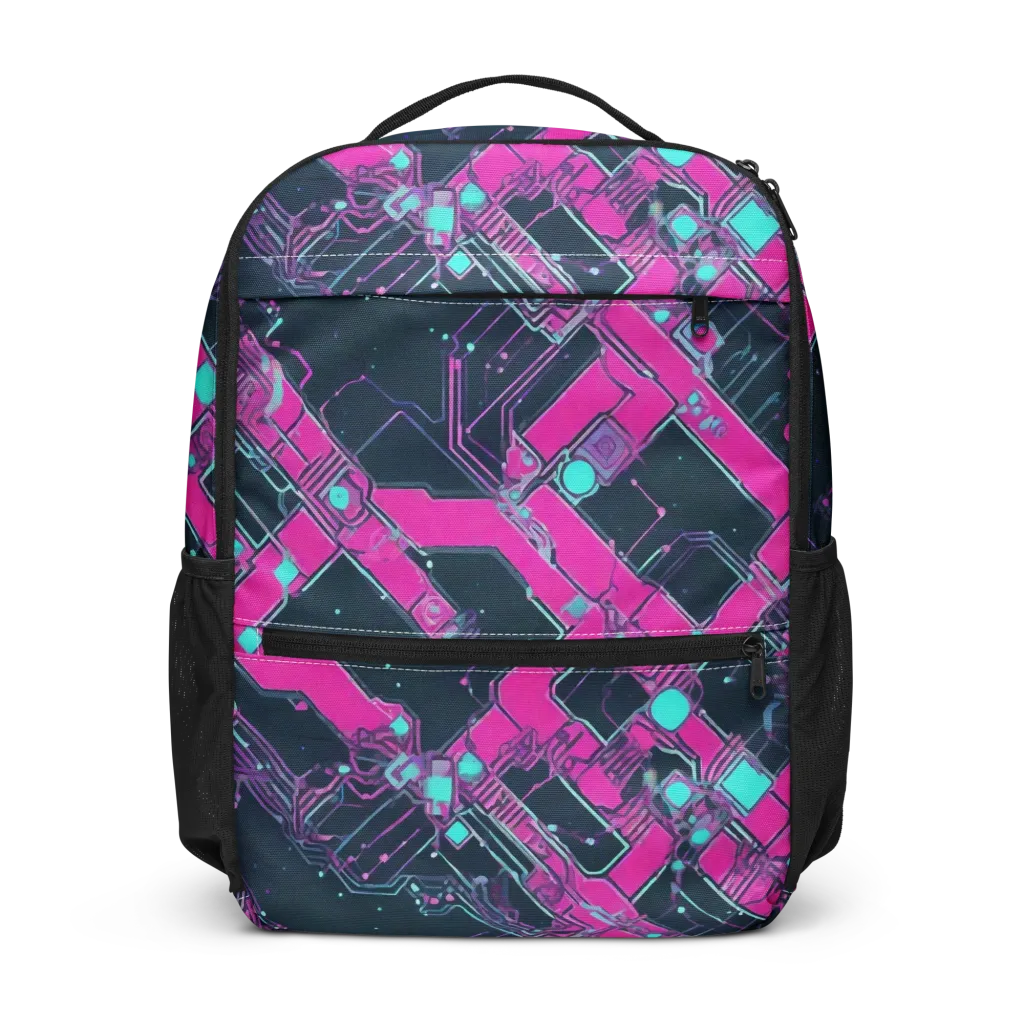 Pink Protocol on Utility Backpack — Front