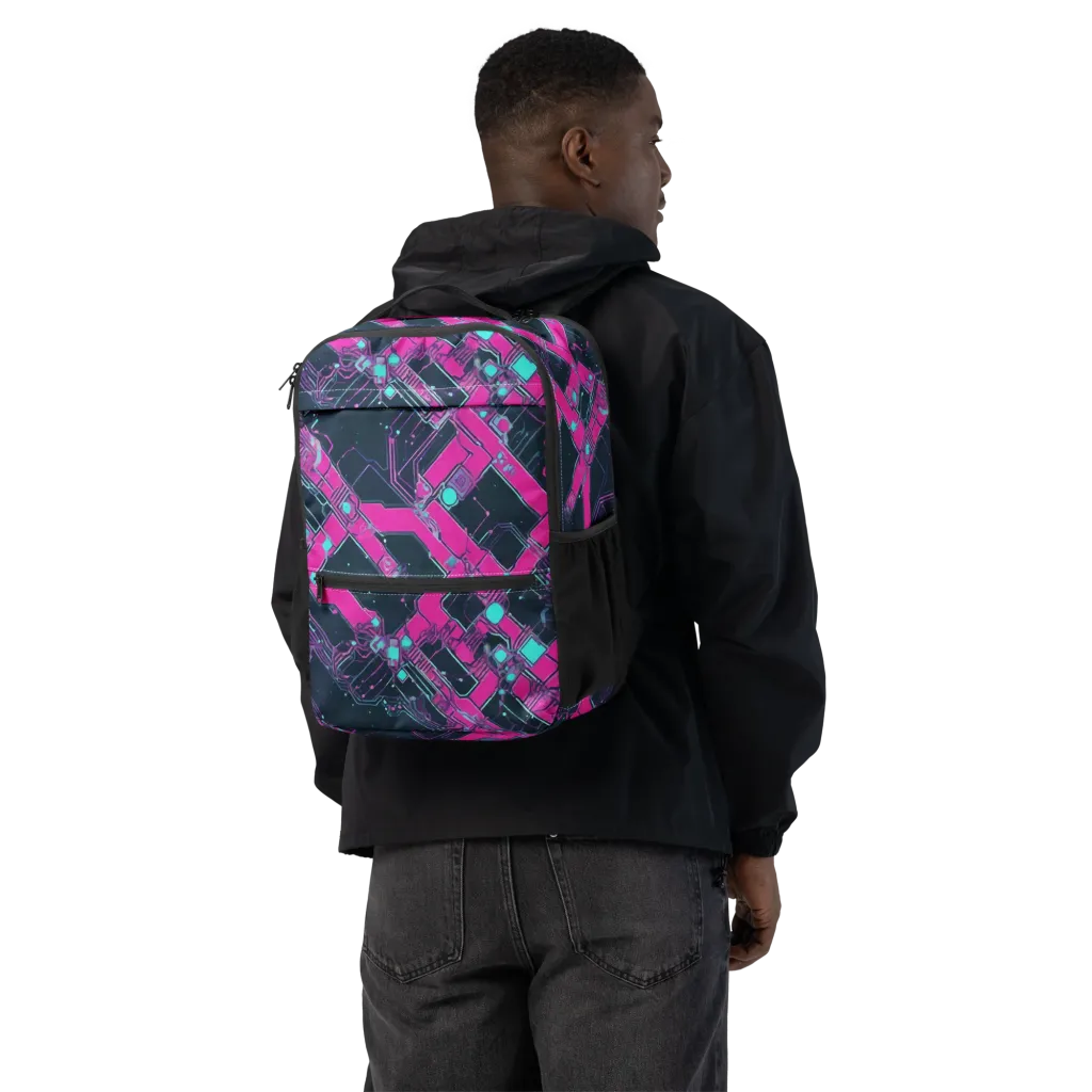 Pink Protocol on Utility Backpack — Back