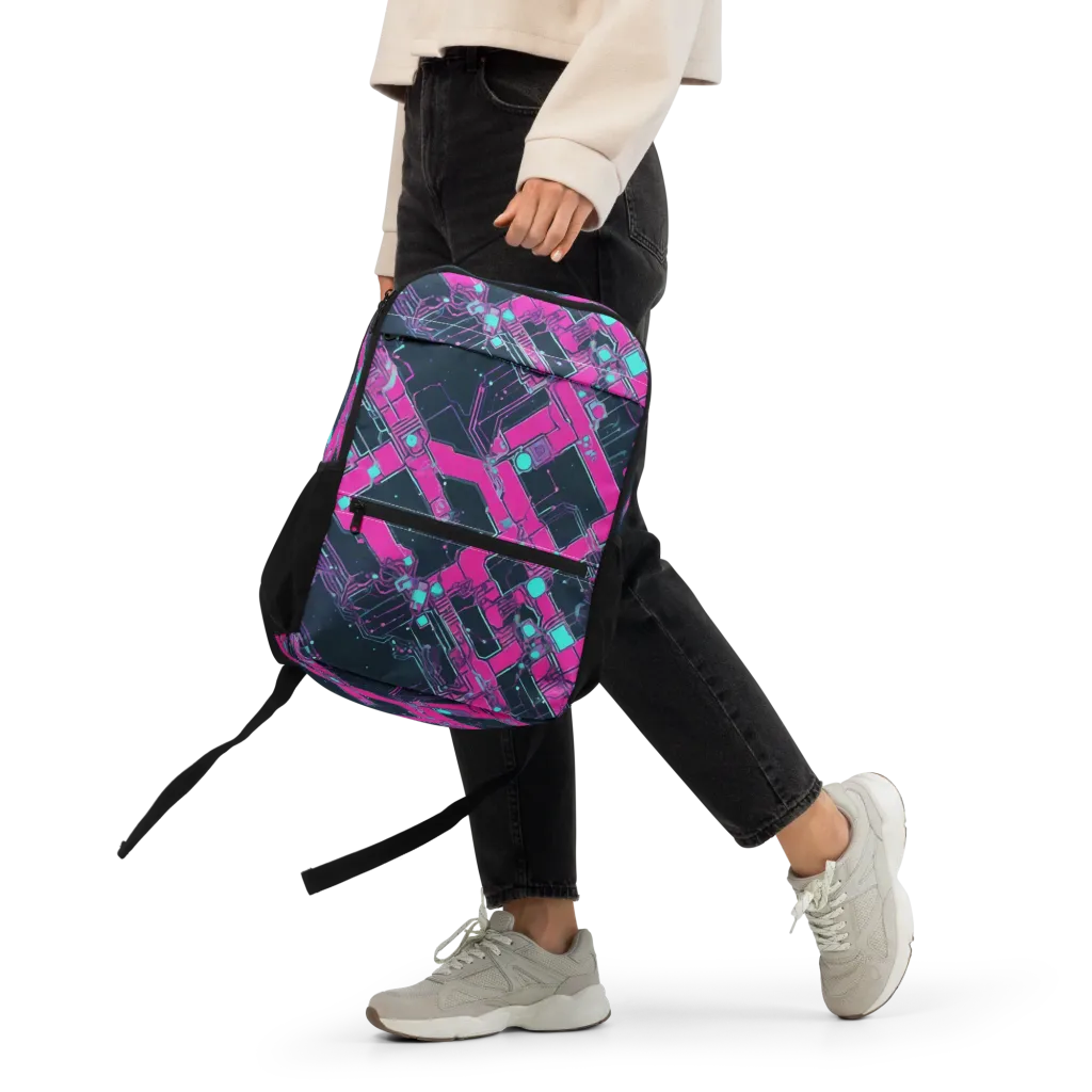 Pink Protocol on Utility Backpack — Front