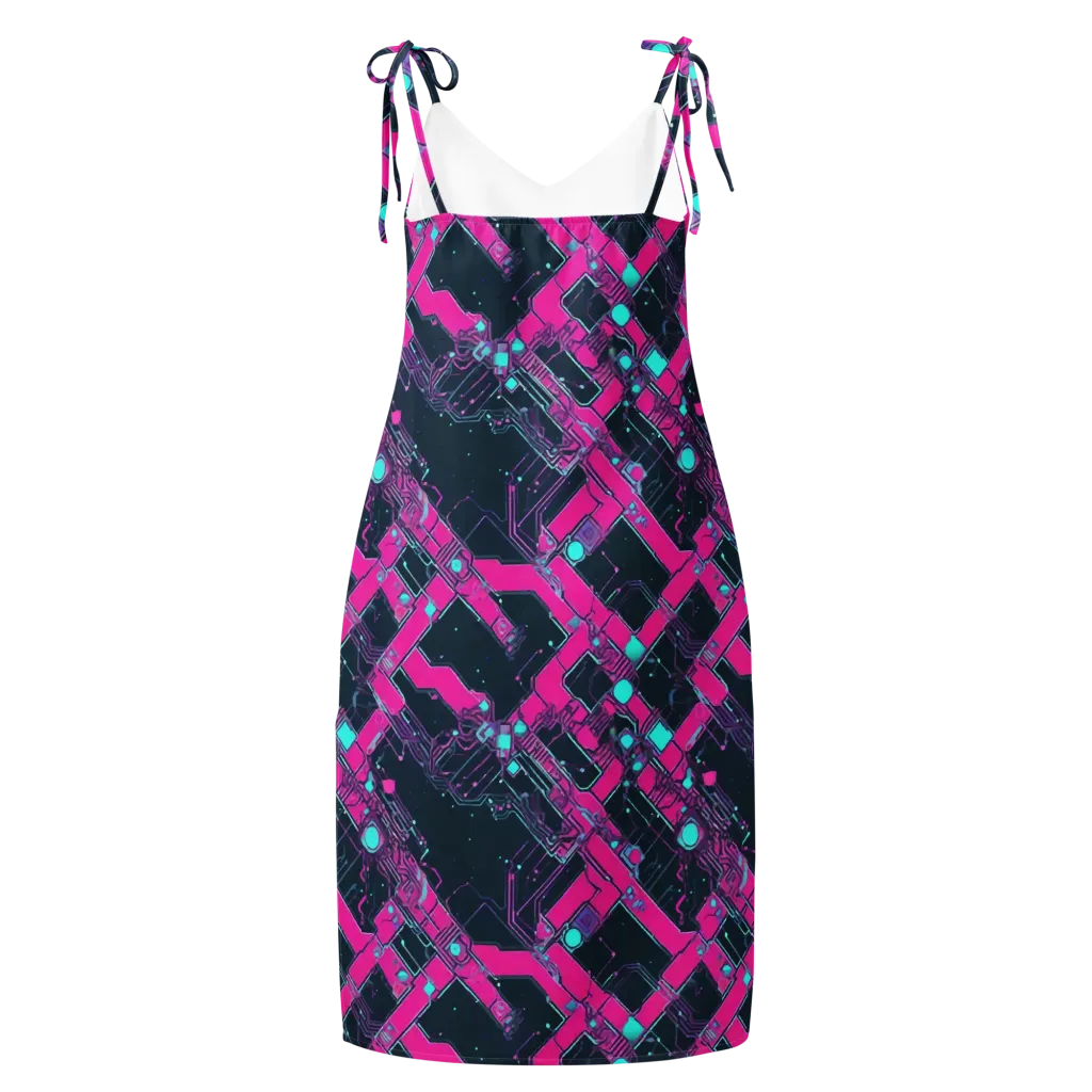 Pink Protocol on Slip Dress — Back