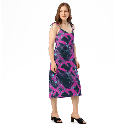 Pink Protocol on a Slip Dress