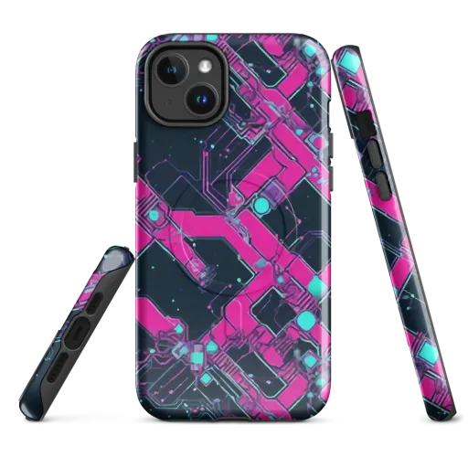 Pink Protocol on a MagSafe Tough Case for iPhone®