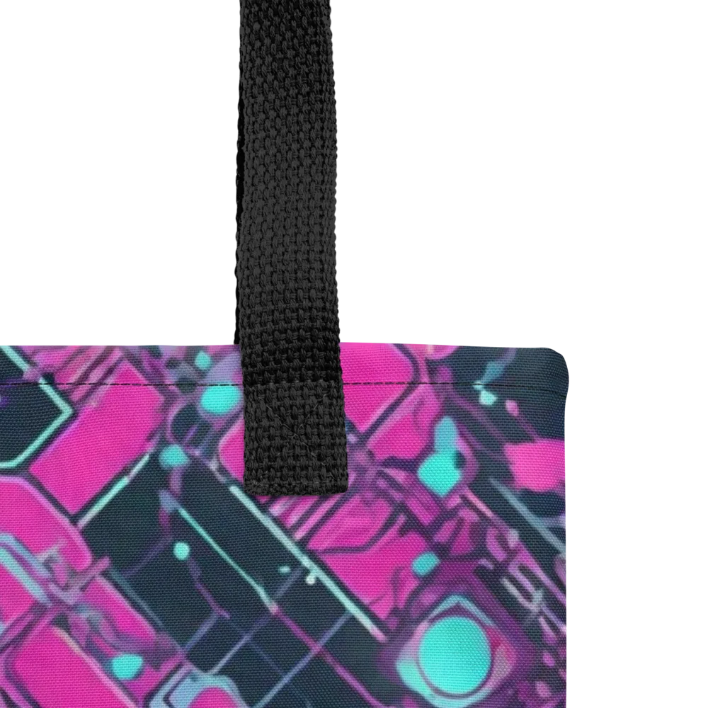 Pink Protocol on Tote Bag — Product details