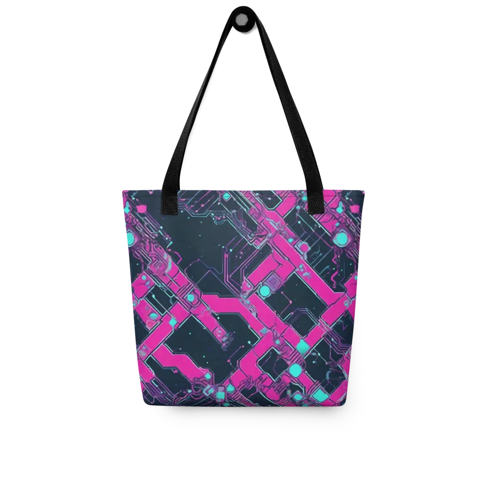 Pink Protocol on Tote Bag — Front