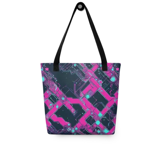 Pink Protocol on a Tote Bag
