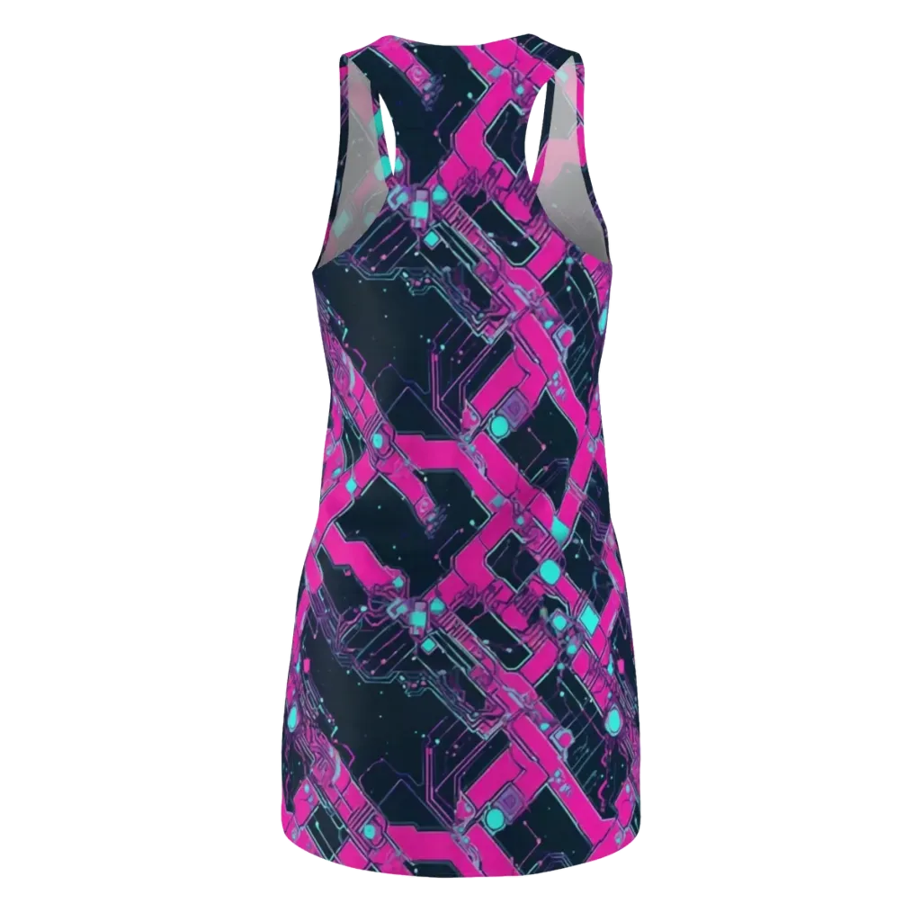 Pink Protocol on Racerback Dress — Back