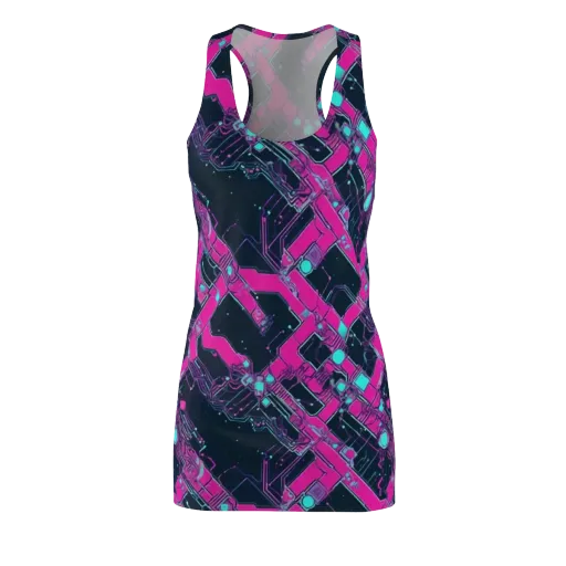 Pink Protocol on a Racerback Dress
