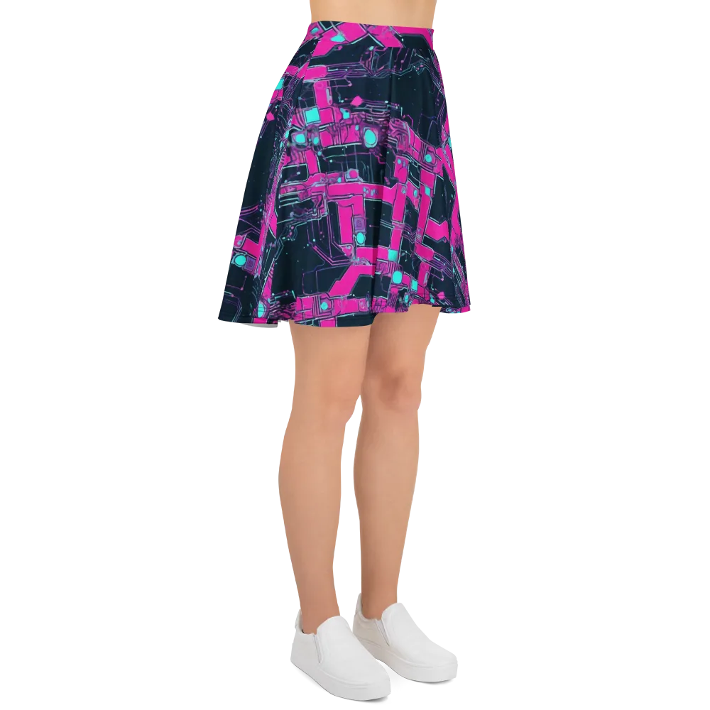 Pink Protocol on Skater Skirt — Right