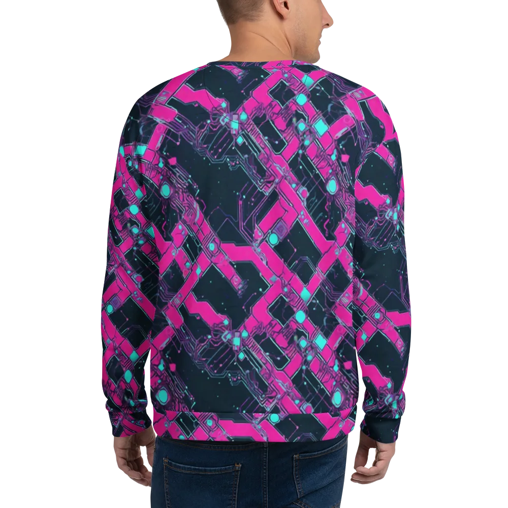Pink Protocol on Sweatshirt — Back