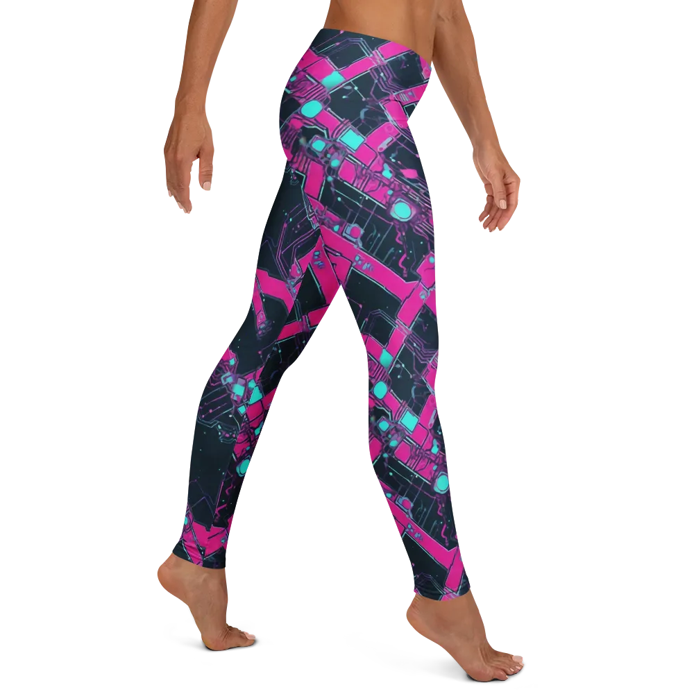 Pink Protocol on Leggings — Right