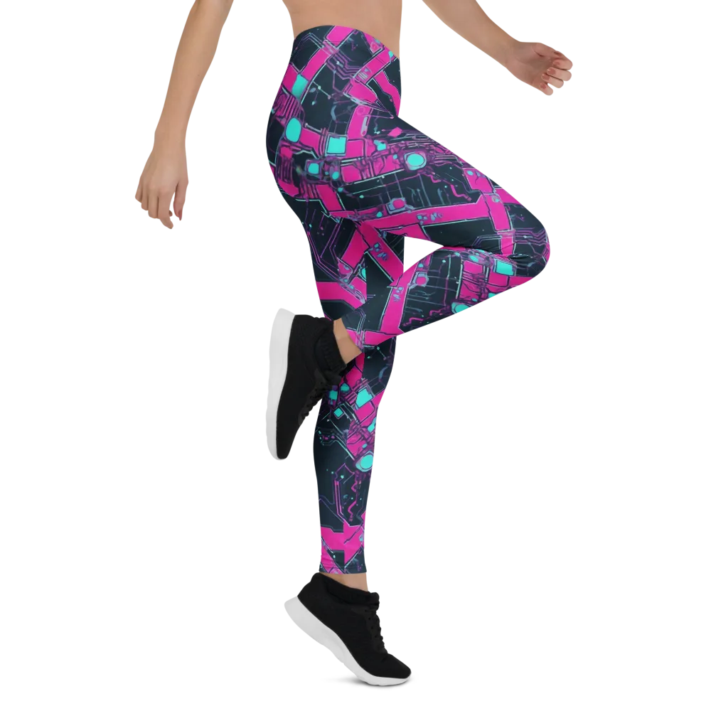 Pink Protocol on Leggings — Right
