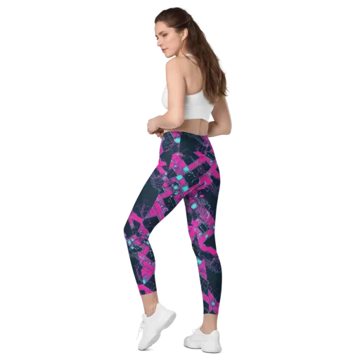 Pink Protocol on a Leggings with Pockets