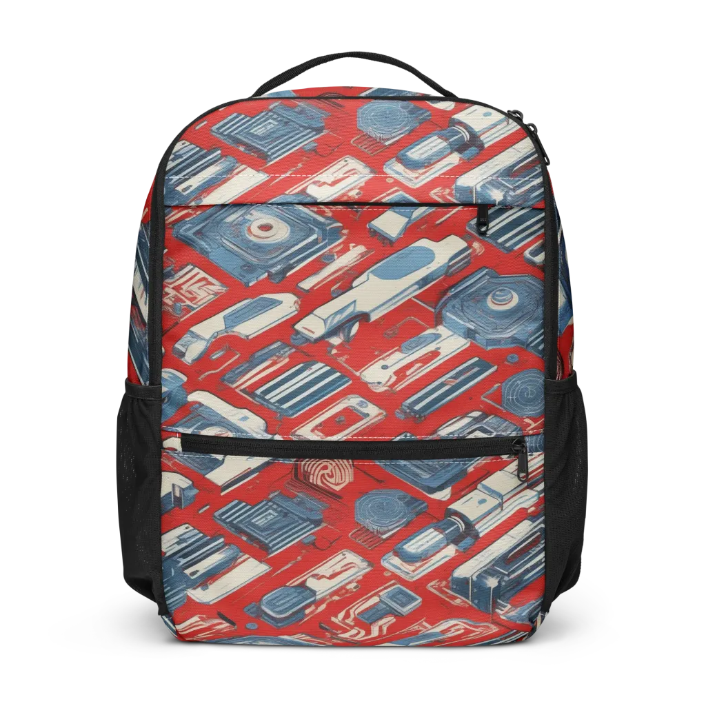 Playback Parade on Utility Backpack — Front