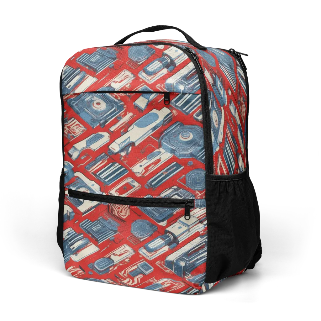 Playback Parade on Utility Backpack — Left Front