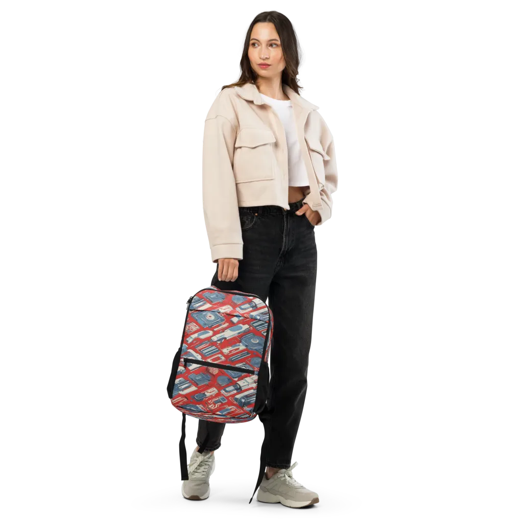 Playback Parade on Utility Backpack — Front