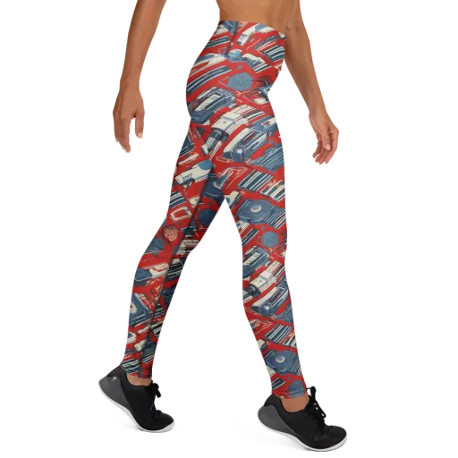 Playback Parade on a Yoga Leggings