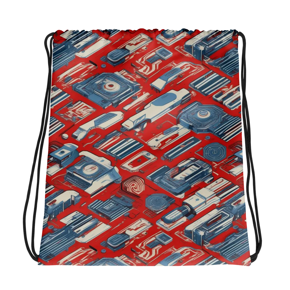 Playback Parade on Drawstring Bag — Photo