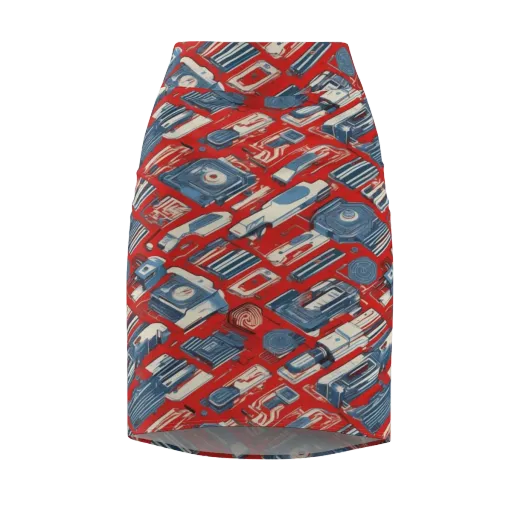 Playback Parade on a Pencil Skirt
