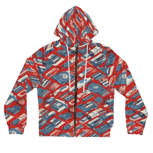 Playback Parade on a Women's Full-Zip Hoodie